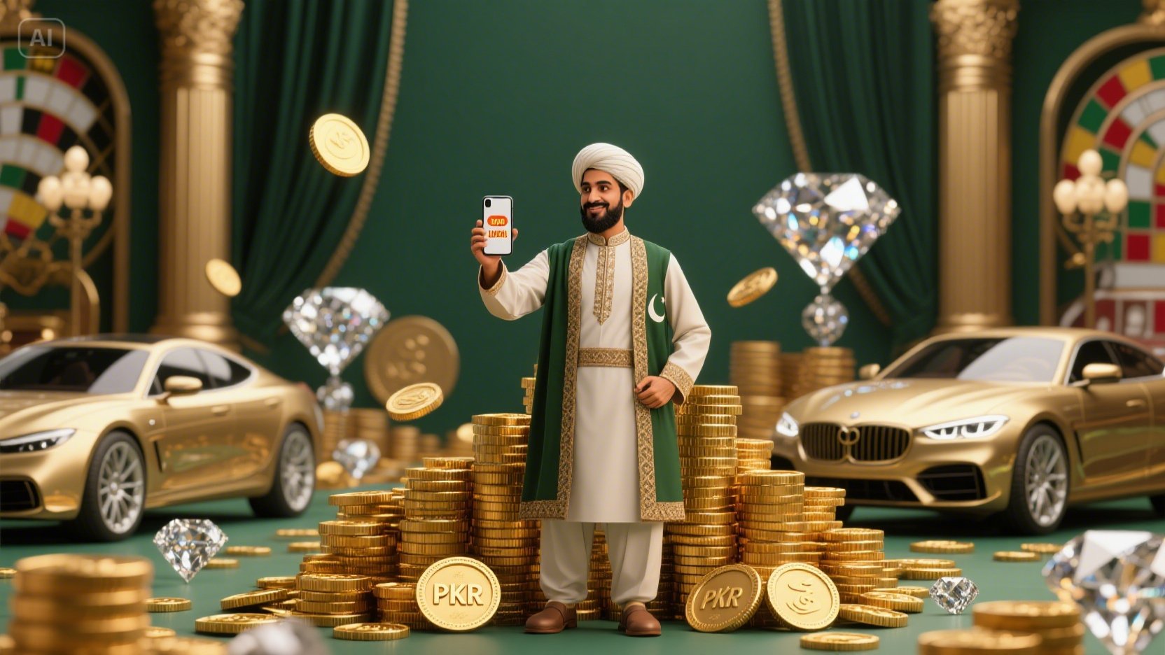 new pk luck 777 login